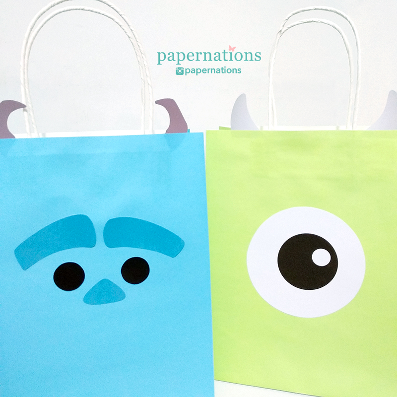 Monster Inc Paper Bags